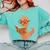 Cute Bookworm Worm Reading Book Glasses Nerdy Comfort Colors Sweatshirt Butter
