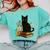 Cute Cat Book Flowers Comfort Colors Sweatshirt Butter Cute Cat Book Flowers Comfort Colors Sweatshirt Butter