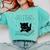 Cute Cats And Books Aesthetic Feline Reader Graphic Premium Tri-Blend Comfort Colors Sweatshirt Butter