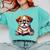Cute Dog Puppy English Bulldog Reading Book Comfort Colors Sweatshirt Butter Cute Dog Puppy English Bulldog Reading Book Comfort Colors Sweatshirt Butter