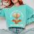 Cute Dragon Book Hot Air Balloon Adventure Fantasy Reading Comfort Colors Sweatshirt Butter