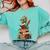 Cute Dragon Reading Book Bookworm Dragons And Books Comfort Colors Sweatshirt Butter