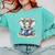 Cute Elephant Reading Universe Book Comfort Colors Sweatshirt Butter Cute Elephant Reading Universe Book Comfort Colors Sweatshirt Butter