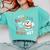 Cute Ghost Book Halloween Spooky Boo School Art Teacher Comfort Colors Sweatshirt Butter