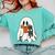 Cute Ghost Cat Reading Book Spooky Season Halloween Costume Comfort Colors Sweatshirt Butter