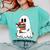 Cute Ghost Holding Books Bookish Christmas Comfort Colors Sweatshirt Butter