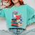 Cute Reading Seal On Books Book Lover Comfort Colors Sweatshirt Butter