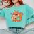 Cute Squirrel Reading A Book Lovers Anime Kawaii Women Kids Comfort Colors Sweatshirt Butter
