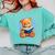 Cute Teddy Bear Reading Book Fun Comfort Colors Sweatshirt Butter Cute Teddy Bear Reading Book Fun Comfort Colors Sweatshirt Butter