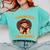 Cute Thanksgiving Teacher Librarian Thankful Reading Books Comfort Colors Sweatshirt Butter