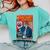 Dead Roast Coffee Comic Book Cover Style Skeleton Barista Comfort Colors Sweatshirt Butter