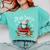 Dear Santa More Book Please Christmas Book Librarian Comfort Colors Sweatshirt Butter