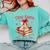 Dear Santa More Books Please Coquette Bow Books Christmas Comfort Colors Sweatshirt Butter