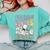 Disney Winnie The Pooh Fueled By Honey & Books Sketch Comfort Colors Sweatshirt Butter