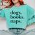 Dogs Books Naps Lovers Comfort Colors Sweatshirt Butter