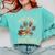 Dogs Books And Quilting Comfort Colors Sweatshirt Butter