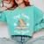 Dogs Books And Yarn Knitter Knitting Comfort Colors Sweatshirt Butter