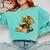 Dragon Bookworm Reading Book Graphic Comfort Colors Sweatshirt Butter