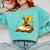Dragon Fantasy Book Lover Bookish Reader Bookworm Wildflower Comfort Colors Sweatshirt Butter