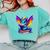 Dragon Reading a Book Bookworm Book Comfort Colors Sweatshirt Butter