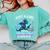 Dragon Reading Just A Girl Who Loves Dragons And Books Comfort Colors Sweatshirt Butter