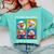 Eagle Love Reading And Eagles Child Book Lover Comfort Colors Sweatshirt Butter