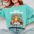 Easily Distracted By Cats And Books Book Lover Cat Comfort Colors Sweatshirt Butter