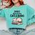 Easily Distracted By Cats And Books Cute Book Lover Comfort Colors Sweatshirt Butter