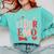 Elder Emo Retro Punk Typography Nostalgia Premium Tri-Blend Comfort Colors Sweatshirt Butter
