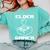 Elder Gamer Retro Video Game Nostalgia Old Gamer Premium Tri-Blend Comfort Colors Sweatshirt Butter