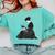 Emily Dickinson Reading A Book Comfort Colors Sweatshirt Butter