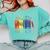 Floral Book Equality Human Rights Social Justice Peace Love Comfort Colors Sweatshirt Butter