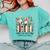 Floral Book There's No Such Thing As Too Many Book Lover Comfort Colors Sweatshirt Butter