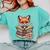 Fox Read Books Be Kind Stay Weird Reader Cute Nerd Bookworm Comfort Colors Sweatshirt Butter