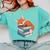 Fox Reading Book Pajama Sleep Comfort Colors Sweatshirt Butter