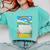 Frutiger Aero Aesthetic Rainbow Glitch Art Comfort Colors Sweatshirt Butter