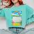 Frutiger Aero Aesthetic Rainbow Glitch Art Premium Tri-Blend Comfort Colors Sweatshirt Butter