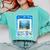 Frutiger Aero Aesthetic Tech Computer Aquarium Tarot Card Raglan Baseball Tee Comfort Colors Sweatshirt Butter