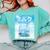 Frutiger Aero Aesthetic Tech Kawaii Milk Underwater Fishes Raglan Baseball Tee Comfort Colors Sweatshirt Butter