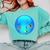 Frutiger Aero Aesthetic Tech Orb Fishes Raglan Baseball Tee Comfort Colors Sweatshirt Butter