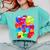 Frutiger Aero Aesthetic Tech Orb Pattern Heart Cherry Lips Comfort Colors Sweatshirt Butter