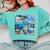 Frutiger Aero Retro Vibes Comfort Colors Sweatshirt Butter