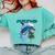 Frutiger Aero Splashy Dolphin Y2k Aesthetic Graphic Comfort Colors Sweatshirt Butter