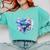 Frutiger Aero Y2K Fish Comfort Colors Sweatshirt Butter