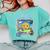 Frutiger Aero Y2K Meme Graphic 2000s Nostalgia Comfort Colors Sweatshirt Butter