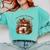 Fully Booked For Christmas Cozy Holiday Books Winter Reading Comfort Colors Sweatshirt Butter