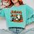 Ghost Library Reading Books Halloween Men Women Kids Comfort Colors Sweatshirt Butter