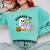 Ghost Reading Halloween Women Teacher Book Lover Comfort Colors Sweatshirt Butter