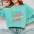 This Girl Just Wants To Be Left Alone Retro Nostalgia Comfort Colors Sweatshirt Butter