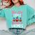 This Girl Loves Books And Gnomes Gardener Dwarf Garden Gnome Comfort Colors Sweatshirt Butter